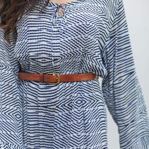 Floral Print Buttoned